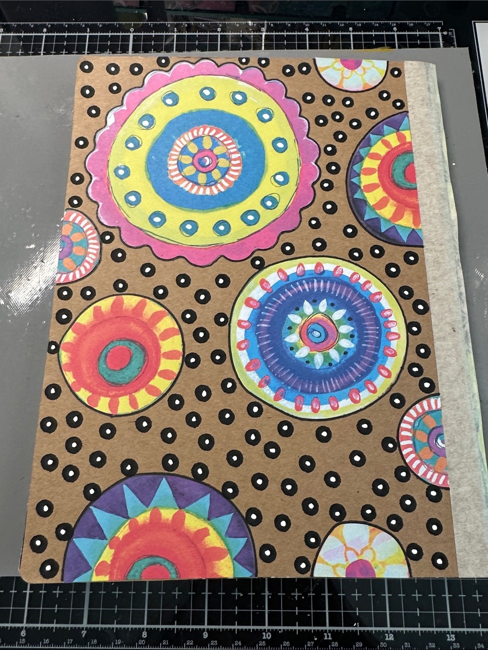 Composition notebook, decorated. - Picture 3 of 3